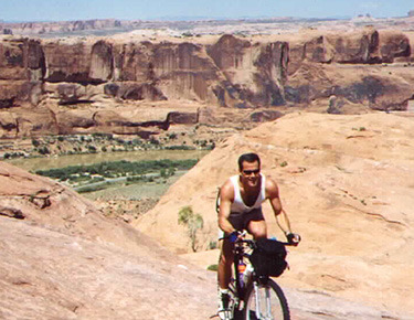 Man Biking